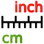 Дюймы в сантиметры